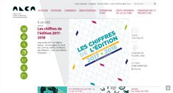 Desktop Screenshot of livre-poitoucharentes.org